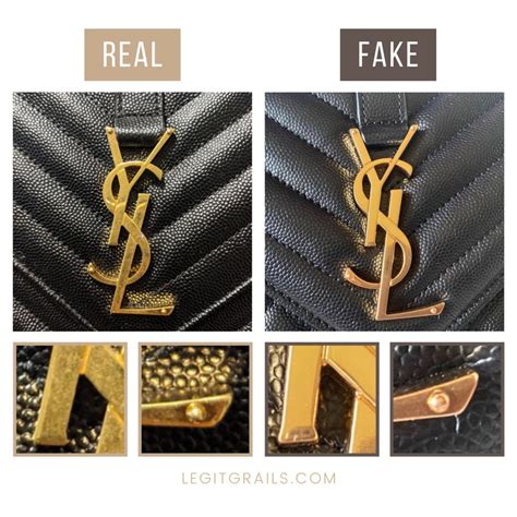 how to spot a fake ysl kate bag|is ysl kate genuine.